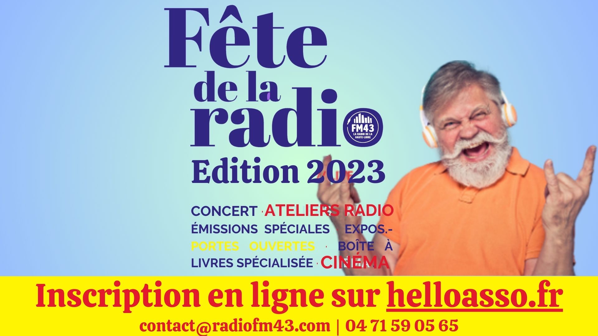 Fête de la radio 2023 Sortir43